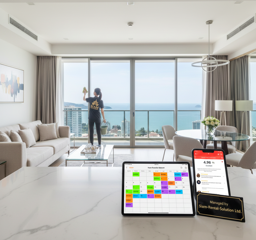 High Occupancy Success: Full Calendar Management in Phuket by Siam-Rental-Solution Ltd