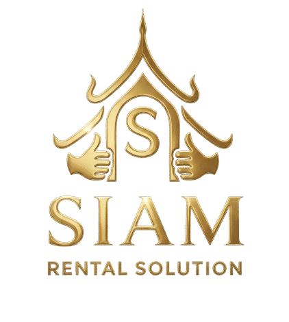 logo of thailand siam rental solution conciergerie of properties short let management for airbnb with cleaning services all in one