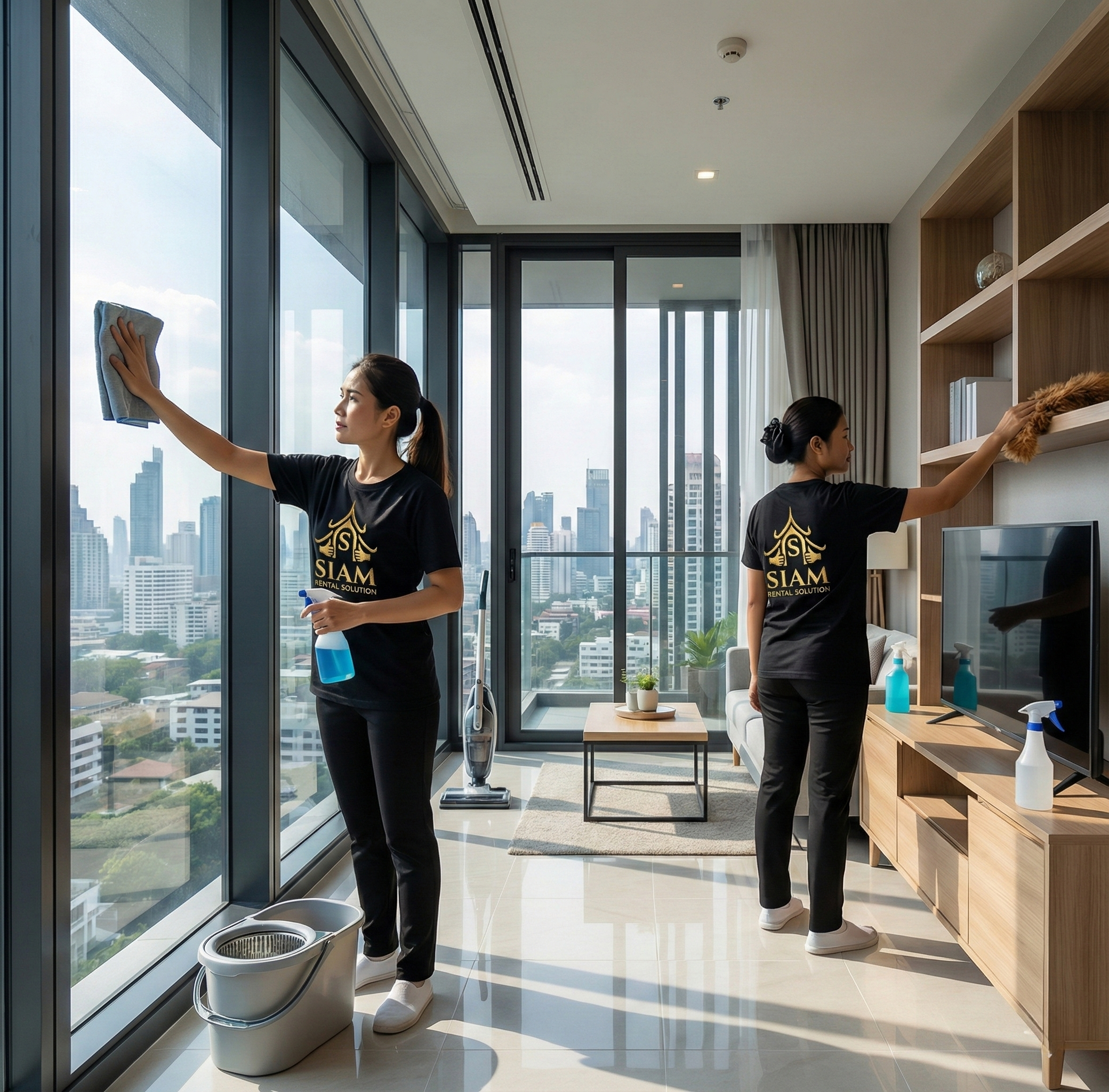 Airbnb Property Cleaning in Thailand: The Impeccable Service That Guarantees Your 5-Star Reviews.